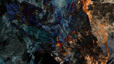 dijital sanat renkli arazi soyut arka plan