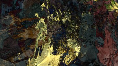 dijital sanat renkli arazi soyut arka plan