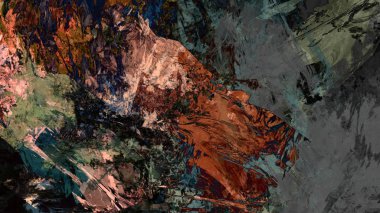 dijital sanat renkli arazi soyut arka plan