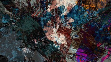 dijital sanat renkli arazi soyut arka plan