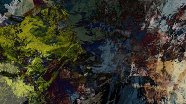 dijital sanat renkli arazi soyut arka plan