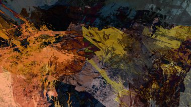 dijital sanat renkli arazi soyut arka plan