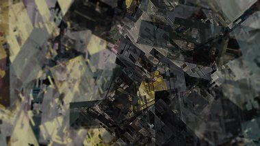 dijital sanat geometrik soyut arka plan