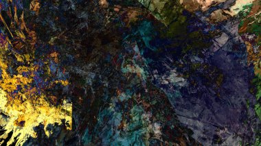 dijital sanat renkli arazi soyut arka plan