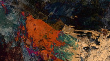 dijital sanat renkli arazi soyut arka plan