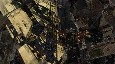 dijital sanat geometrik soyut arka plan