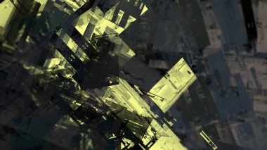 dijital sanat geometrik soyut arka plan