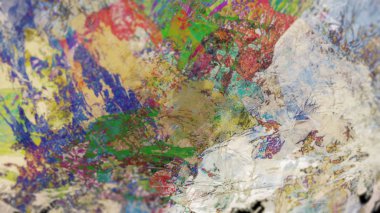 dijital sanatrenkli soyut arazi arka plan