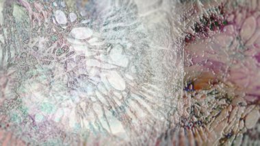 dijital sanatrenkli soyut arazi arka plan