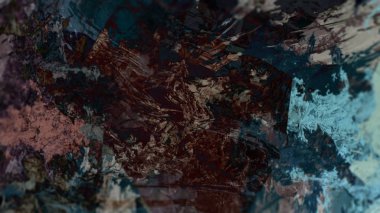 dijital sanatrenkli soyut arazi arka plan