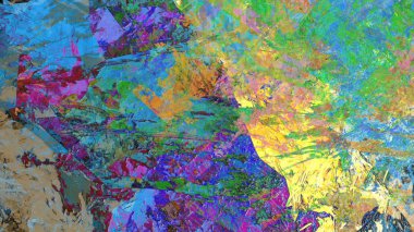 Soyut doku malzeme jeolojik arazi güzel manzara yüzey dijital illüstrasyon arka plan