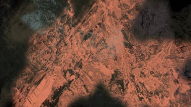 yüzey arazi soyut arka plan dijital illüstrasyon