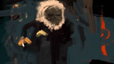 soyut arazi arka plan dijital illüstrasyon