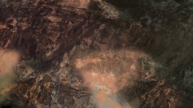 yüzey arazi soyut arka plan dijital illüstrasyon