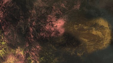 yüzey arazi soyut arka plan dijital illüstrasyon