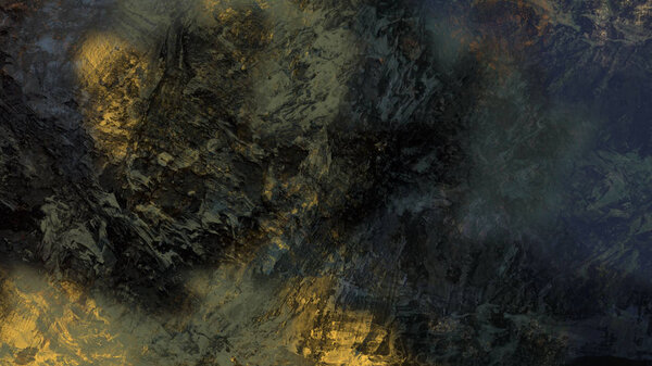 Digital illustration of abstract movement terrain background