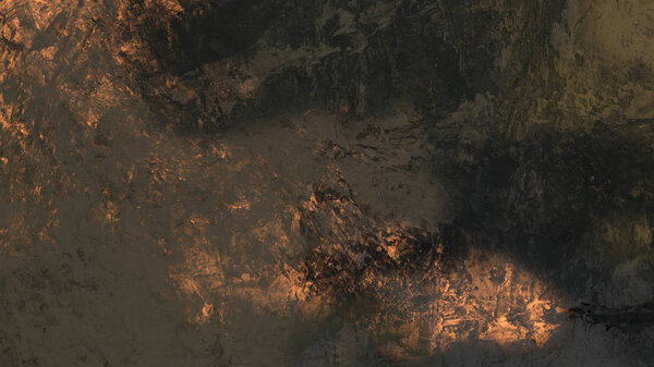 Digital illustration of movement terrain abstract background