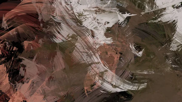 Digital Abstrakt Malerei Textur Organisch Material Geologisches Gelände Schöne Landschaft — Stockfoto
