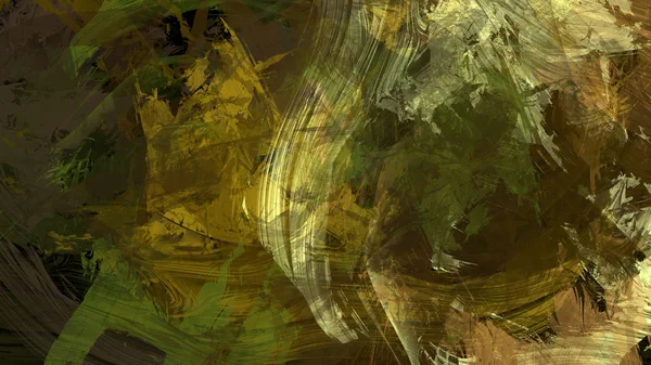 Digitale Abstracte Schilderkunst Textuur Organisch Materiaal Geologisch Terrein Mooi Landschap — Stockfoto