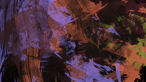 Цифровая Абстрактная Живопись Текстура Органического Материала Геологическая Местность Красивый Ландшафтный — стоковое фото