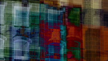 yüzey arazi soyut arka plan dijital illüstrasyon