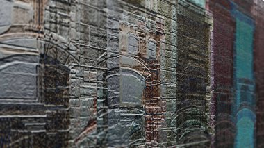 yüzey arazi soyut arka plan dijital illüstrasyon