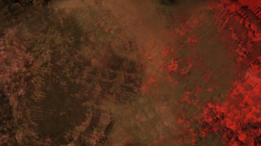 Soyut modern sanat doğa jeolojik kaya dağ patlama enerji resim illüstrasyon 