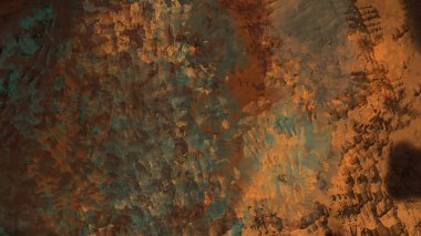 Soyut modern sanat doğa jeolojik kaya dağ patlama enerji resim illüstrasyon 