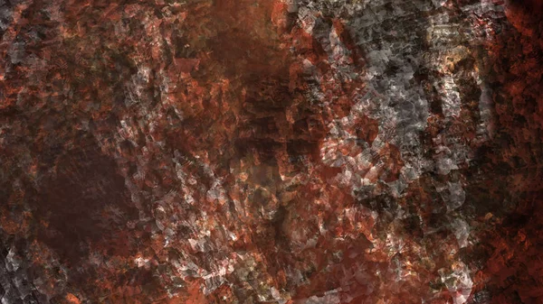 Arte Moderno Abstracto Naturaleza Geológica Roca Montaña Explosión Energía Pintura — Foto de Stock