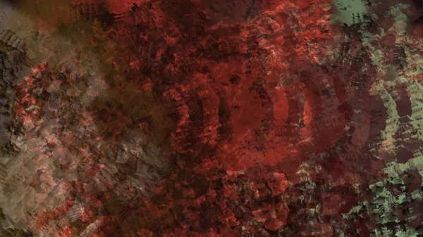 抽象現代美術自然地質岩山爆発エネルギー絵画イラスト — ストック写真