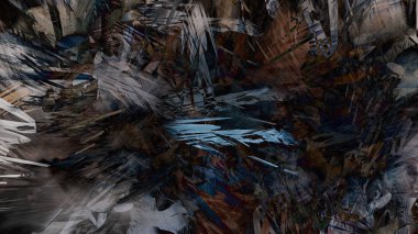 Soyut modern sanat doğa jeolojik kaya dağ resim illüstrasyon 