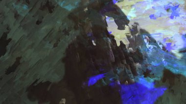 Soyut modern sanat doğa jeolojik kaya dağ resim illüstrasyon 