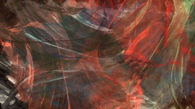 soyut arazi arka plan dijital illüstrasyon