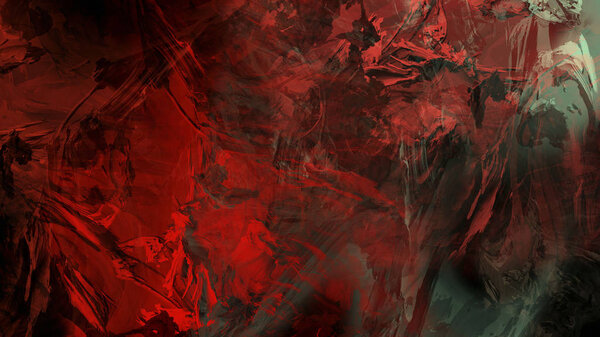Digital illustration of abstract terrain background