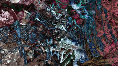 Soyut geometrik renkli arka plan, dijital sanat