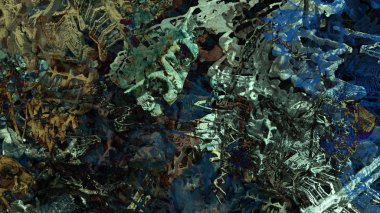 Soyut geometrik renkli arka plan, dijital sanat