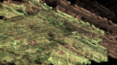 Soyut yüzey arazi renkli arka plan