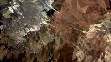 Soyut geometrik yüzey arazi renkli arka plan, dijital sanat