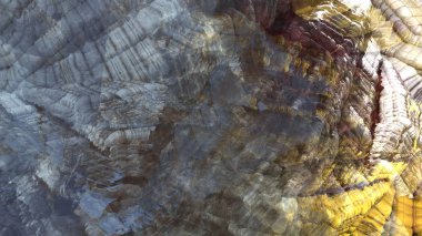 Soyut geometrik yüzey arazi renkli arka plan, dijital sanat