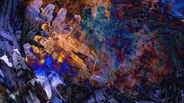 Анотація Геометричної Поверхні Рельєф Барвистий Фон Цифрове Мистецтво — стокове фото