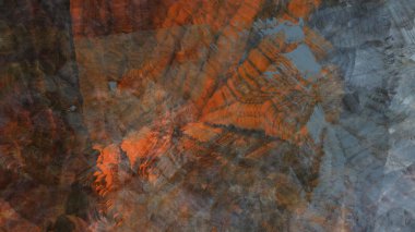 Soyut yüzey arazi renkli arka plan, dijital sanat