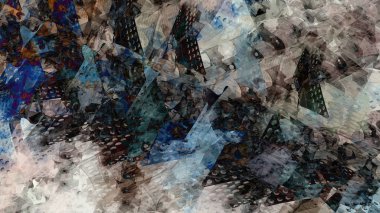 Soyut yüzey arazi renkli arka plan, dijital sanat