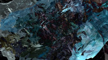 Soyut malzeme renkli doku dağ manzara boya dijital illüstrasyon psychedelic arka plan