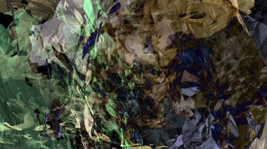 Soyut malzeme renkli doku dağ manzara boya dijital illüstrasyon psychedelic arka plan