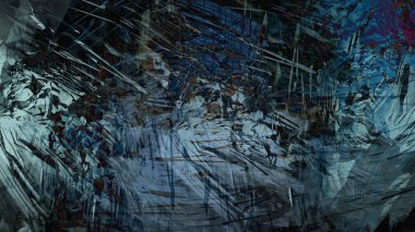 Soyut doku malzemesi renkli dağ manzara su boyası dijital illüstrasyon arka plan