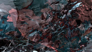 Soyut malzeme renkli doku dağ manzara boya dijital illüstrasyon psychedelic arka plan