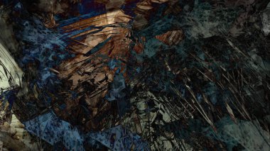 Soyut doku malzemesi renkli dağ manzara su boyası dijital illüstrasyon arka plan