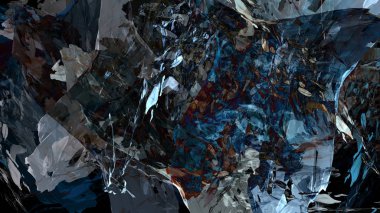 Soyut malzeme renkli doku dağ manzara boya dijital illüstrasyon psychedelic arka plan