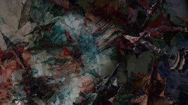 Soyut doku malzemesi renkli dağ manzara su boyası dijital illüstrasyon arka plan