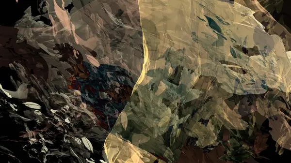 Abstraktní Materiál Barevná Textura Horská Krajina Malba Digitální Ilustrace Psychedelické — Stock fotografie